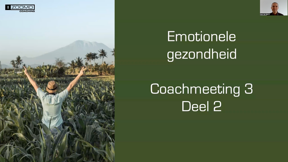 Video 6 Coachmeeting 3 Emotionele gezondheid